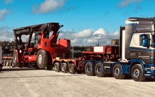 Bigger site, bigger lift: Kalmar Eco Reachstacker helps Murphy Transport’s expansion